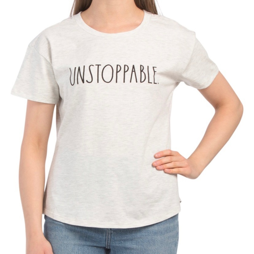 NWT Rae Dunn Unstoppable T-shirt